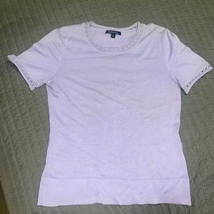 Brooks Brothers’ Silk Blend Crew Neck Sweater